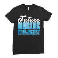 Future Marine Biologist Marine Biology Student Ladies Fitted T-shirt | Artistshot