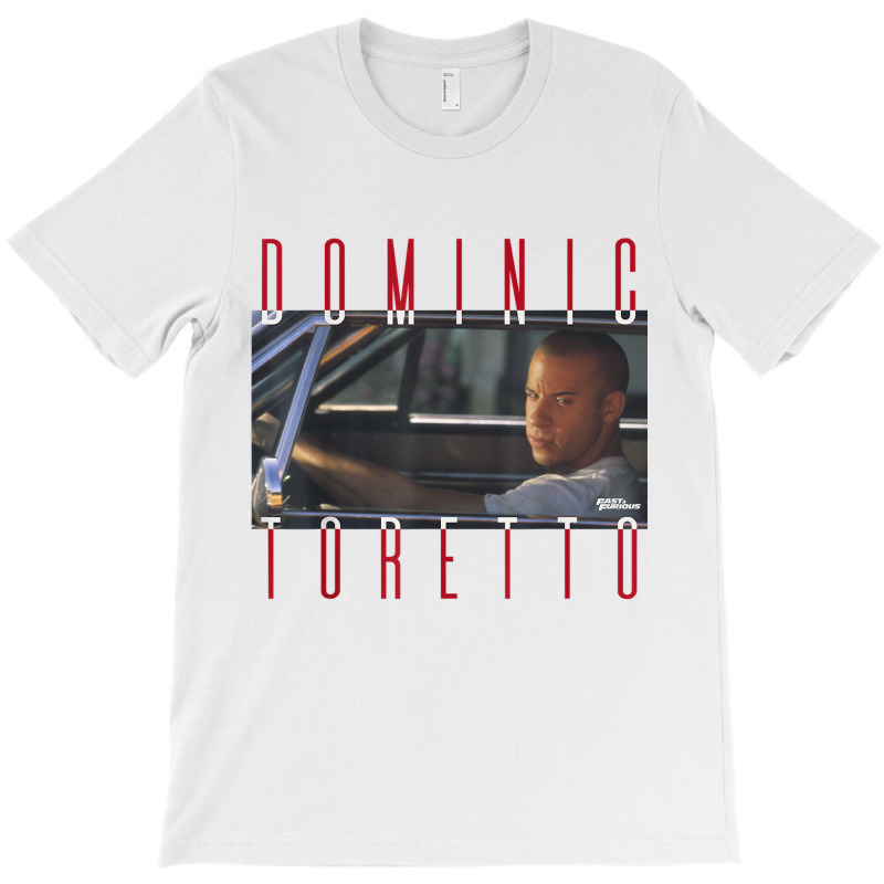 Fast & Furious Dominic Toretto Photo Word Stack T Shirt T-Shirt by cm-arts | Artistshot