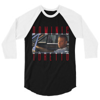 Fast & Furious Dominic Toretto Photo Word Stack T Shirt 3/4 Sleeve Shirt | Artistshot