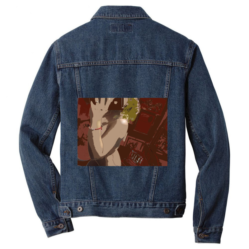 Photoshop Me Like One Of Your French Girls Mirror Selfie Men Denim Jacket by DEMARCOBLACK | Artistshot