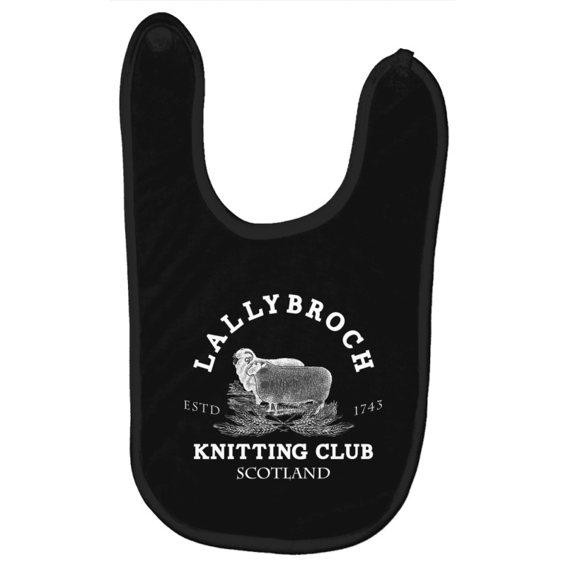 Official Lallybroch Knitting Club Baby Bibs by Kosdapen517 | Artistshot