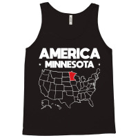 Usa Minnesota, Usa Minnesota Vintage, Usa Minnesota Art, Usa Minnesota Tank Top | Artistshot