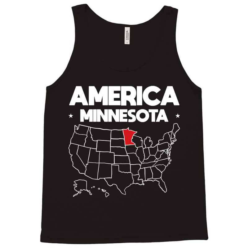 Usa Minnesota, Usa Minnesota Vintage, Usa Minnesota Art, Usa Minnesota Tank Top | Artistshot