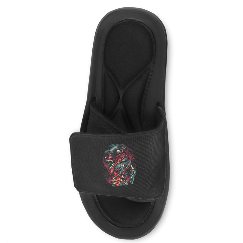 Break The Walls Down Slide Sandal | Artistshot