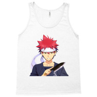 Chef Sokugek Soumo With Knife Anime Tank Top | Artistshot