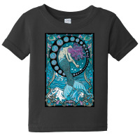 Nouveau Mermaid, Nouveau Mermaid Art, Nouveau Mermaid Painting, Nouvea Baby Tee | Artistshot