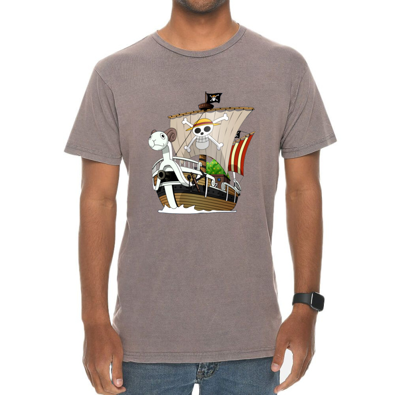 Goals  Pirate Ship One Anime Japan Vintage T-Shirt by MikeKCortez | Artistshot