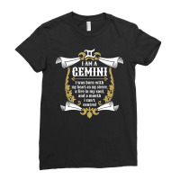 I Am A Gemini Ladies Fitted T-shirt | Artistshot