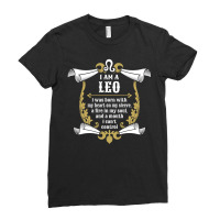 I Am A Leo Ladies Fitted T-shirt | Artistshot