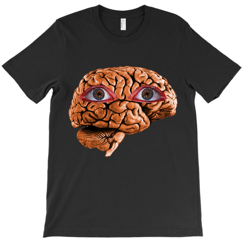 Brain With Eyes, Brain With Eyes Art, Brain With Eyes Vintage, Brain W T-shirt | Artistshot