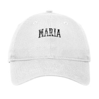 Maria Athletic Arch College University Alumni T Shirt Adjustable Cap | Artistshot