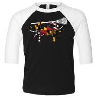 Maryland Crab Lacrosse Boys Hoodie Stick Lax Sister Brother Toddler 3/4 Sleeve Tee | Artistshot