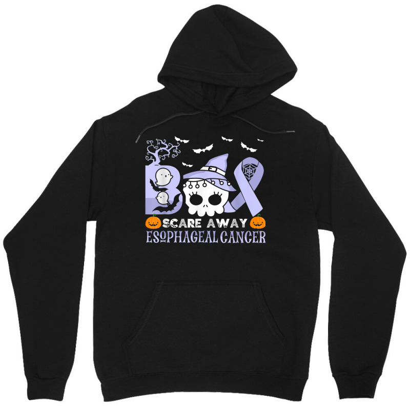 Boo Scare Away Esophageal Cancer Halloween Unisex Hoodie by Fashzilla | Artistshot