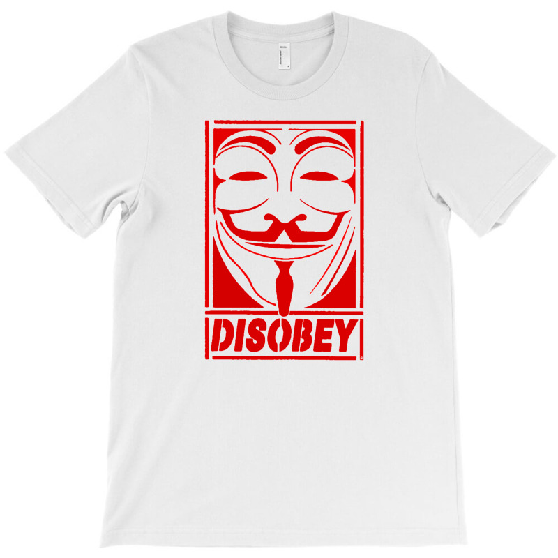 Disobey Anonymous T-shirt | Artistshot