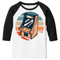 Arcade Game Machine Computer Geek T Shirt Youth 3/4 Sleeve | Artistshot