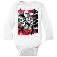 G.i. Joe Storm Shadow Paint Splatter T Shirt Long Sleeve Baby Bodysuit | Artistshot