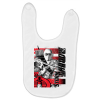 G.i. Joe Storm Shadow Paint Splatter T Shirt Baby Bibs | Artistshot