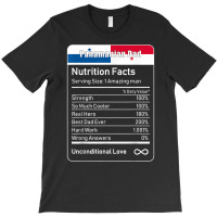 Panamanian Dad Nutrition Facts T Shirt T-shirt | Artistshot