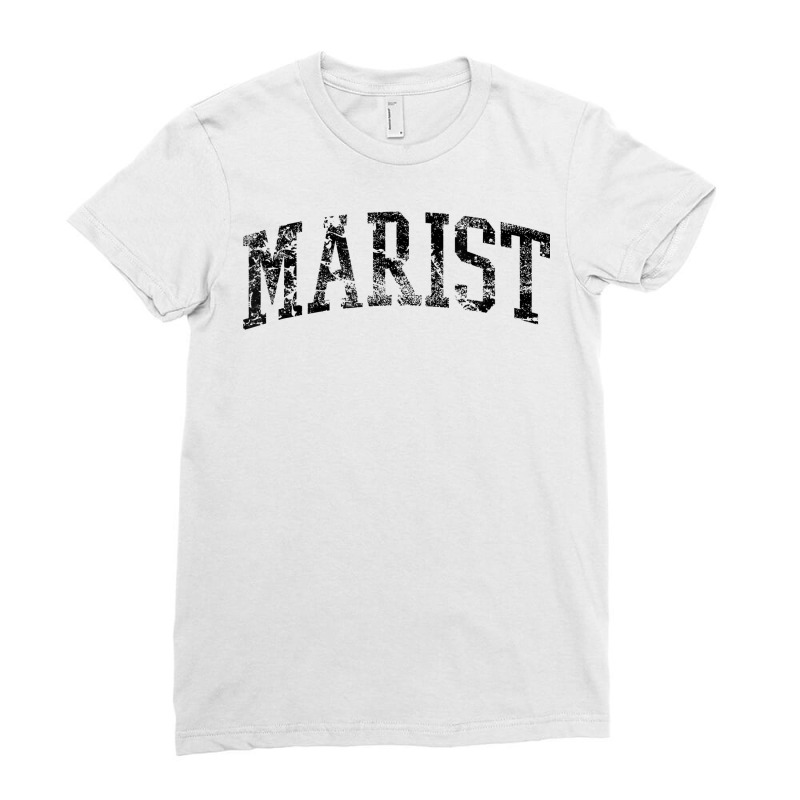 Marist Athletic Arch College University Alumni T Shirt Ladies Fitted T-Shirt by cm-arts | Artistshot