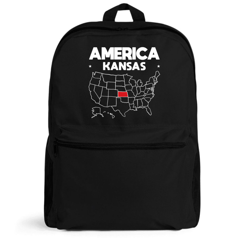 Usa Kansas, Usa Kansas Vintage, Usa Kansas Art, Usa Kansas Painting, U Backpack | Artistshot