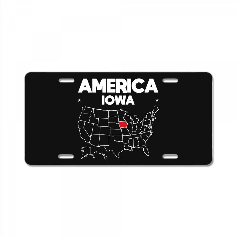 Usa Lowa, Usa Lowa Vintage, Usa Lowa Art, Usa Lowa Painting, Usa Lowa  License Plate | Artistshot