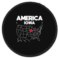 Usa Lowa, Usa Lowa Vintage, Usa Lowa Art, Usa Lowa Painting, Usa Lowa  Round Patch | Artistshot