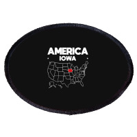 Usa Lowa, Usa Lowa Vintage, Usa Lowa Art, Usa Lowa Painting, Usa Lowa  Oval Patch | Artistshot