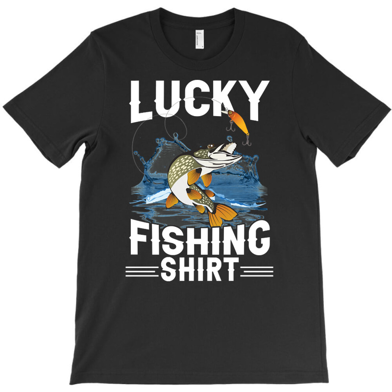 Lucky Fishing, Lucky Fishing Vintage, Lucky Fishing Art, Lucky Fishing T-Shirt by SHUTREI55 | Artistshot