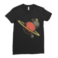 Retro Milky Way, Retro Milky Way Art, Retro Milky Way Vintage, Retro M Ladies Fitted T-shirt | Artistshot