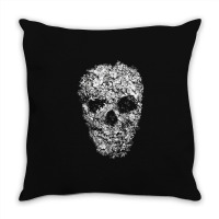 Skull Flower, Retro Floral, The Skull Flower, Skull Flower Vintage,  S Throw Pillow | Artistshot