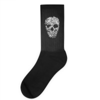 Skull Flower, Retro Floral, The Skull Flower, Skull Flower Vintage,  S Socks | Artistshot