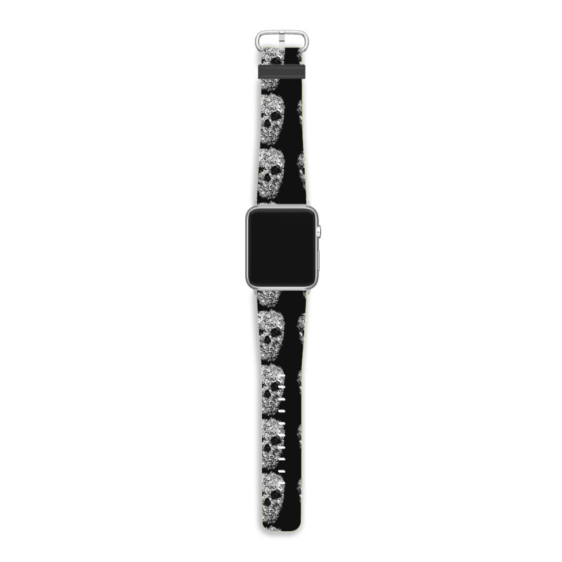 Skull Flower, Retro Floral, The Skull Flower, Skull Flower Vintage,  S Apple Watch Band | Artistshot