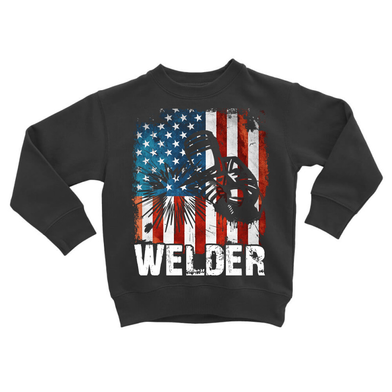 Welder Grunge Distressed, Welder Grunge Distressed Vintage, Welder Gru Toddler Sweatshirt by cm-arts | Artistshot