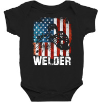 Welder Grunge Distressed, Welder Grunge Distressed Vintage, Welder Gru Baby Bodysuit | Artistshot