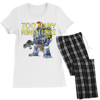 Wargaming, Roleplaying, Too Many Miniatures, Distressed T Shirt Women's Pajamas Set | Artistshot