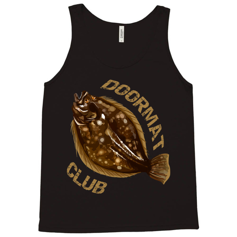 Flounder  Fluke  Doormat Club Tank Top | Artistshot