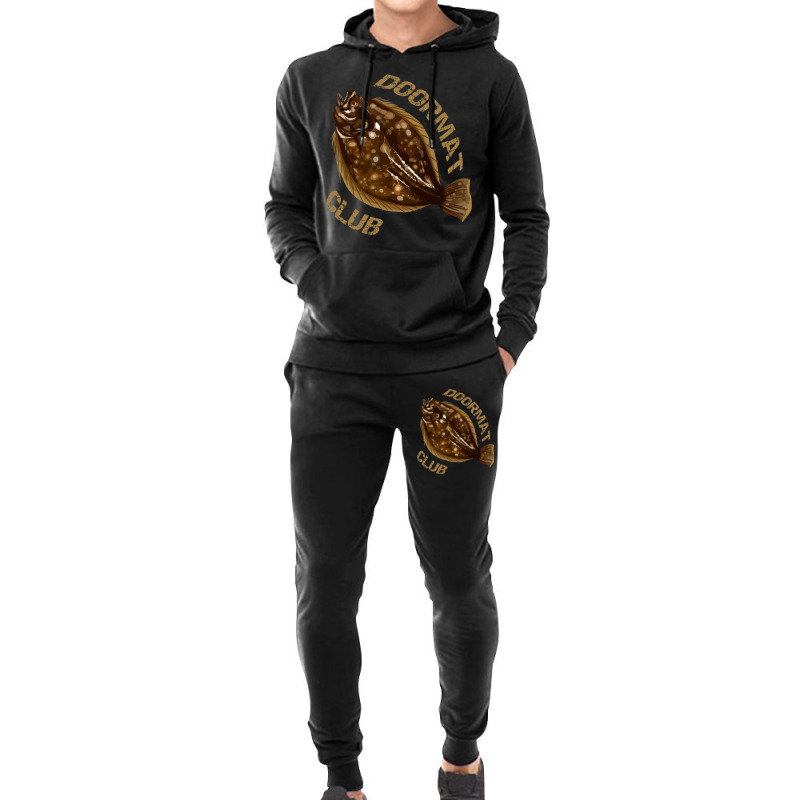 Flounder  Fluke  Doormat Club Hoodie & Jogger Set | Artistshot