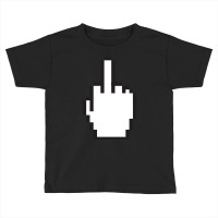 Digital Middle Finger, Digital Middle Finger Art, Digital Middle Finge Toddler T-shirt | Artistshot