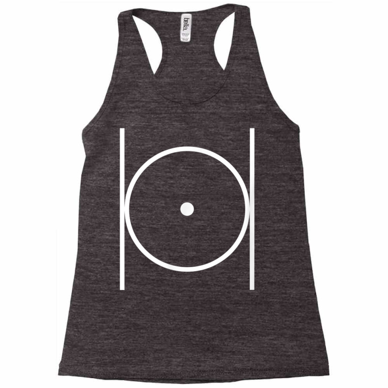 Masonic Point Within A Circle Circumpunct Parallel Lines T Shirt Racerback Tank by cm-arts | Artistshot