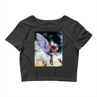 Renaissance Angel, Renaissance Angel Art, Renaissance Angel Vintage, R Crop Top | Artistshot