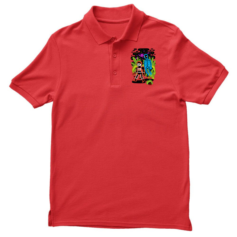 Ghost Space Men's Polo Shirt | Artistshot