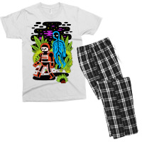 Ghost Space Men's T-shirt Pajama Set | Artistshot