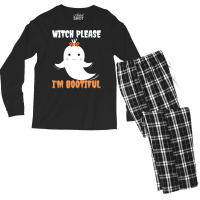 Witch Please I M Bootiful Halloween Costume Men Women Kids Men's Long Sleeve Pajama Set | Artistshot