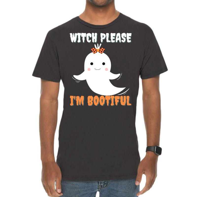 Witch Please I M Bootiful Halloween Costume Men Women Kids Vintage T-shirt | Artistshot