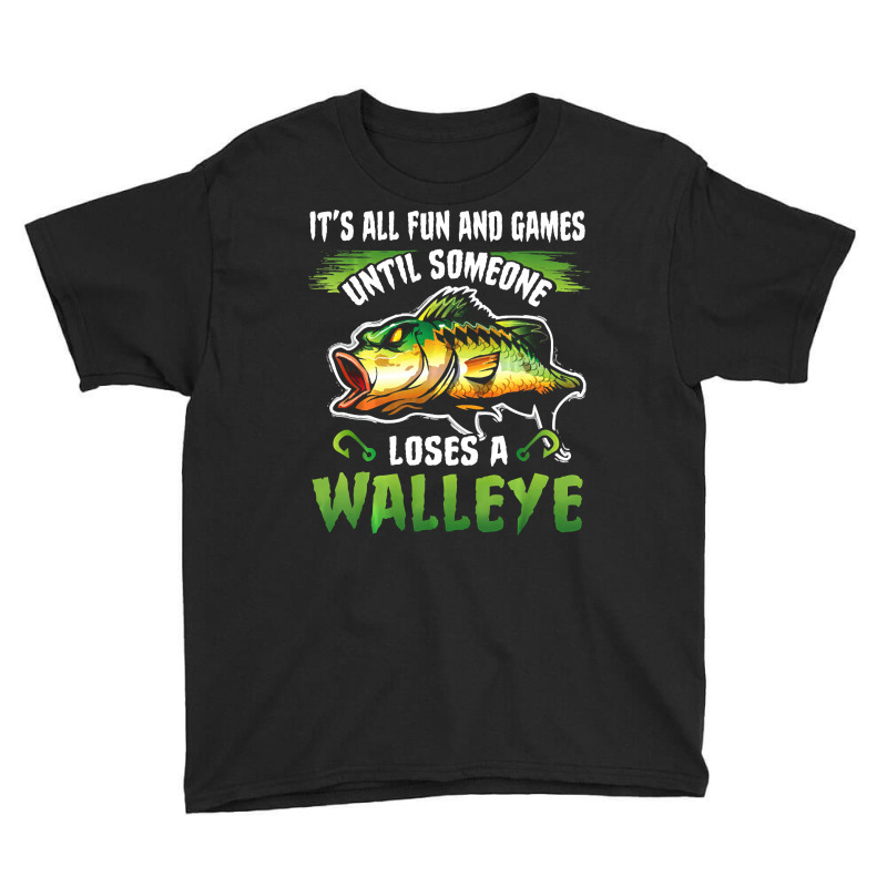 Walleye Fishing, Walleye Fishing Vintage, Walleye Fishing Art, Walleye Youth Tee by SHUTREI55 | Artistshot