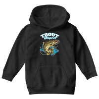 Trout Wisperer, Trout Wisperer Vintage, Trout Wisperer Art, Trout Wisp Youth Hoodie | Artistshot