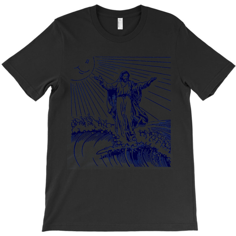 Surfing Jesus, Cool Surf Vintage, The Surfing Jesus, Surfing Jesus, Vi T-shirt | Artistshot