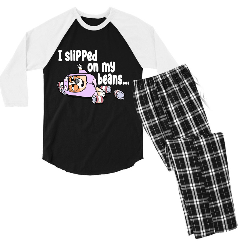 Rita, I Slipped On My Beans, I Slipped, On My Beans, I Slipped On My B Men's 3/4 Sleeve Pajama Set | Artistshot