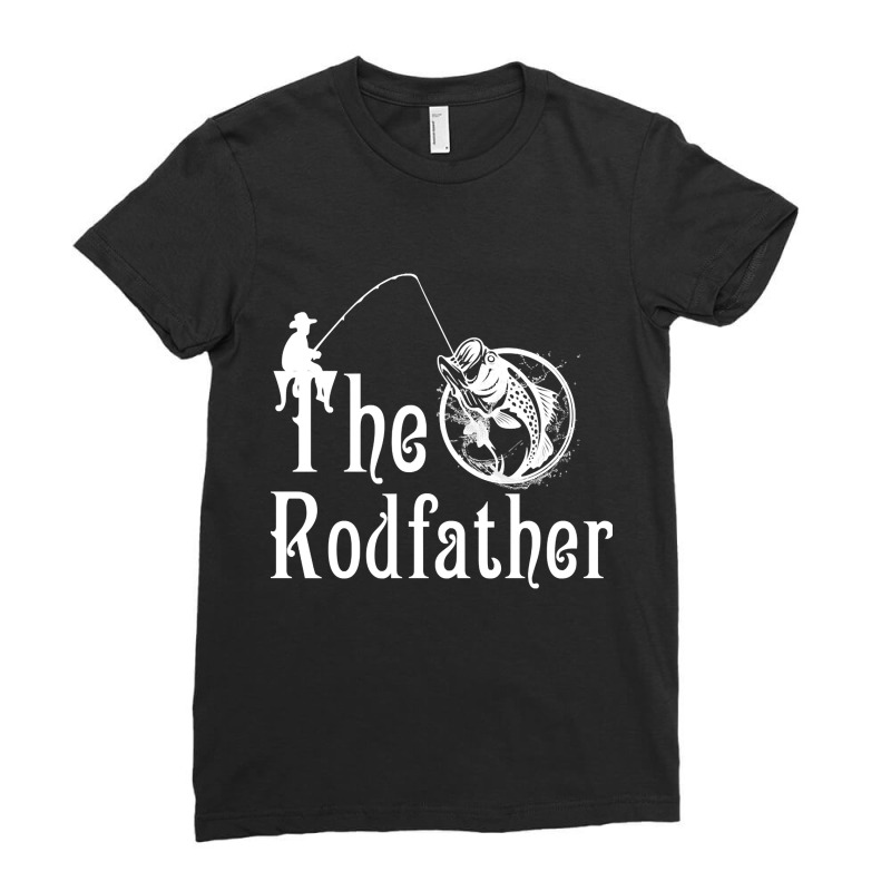 The Rodfather, The Rodfather Vintage, The Rodfather Art, The Rodfather Ladies Fitted T-Shirt by SHUTREI55 | Artistshot