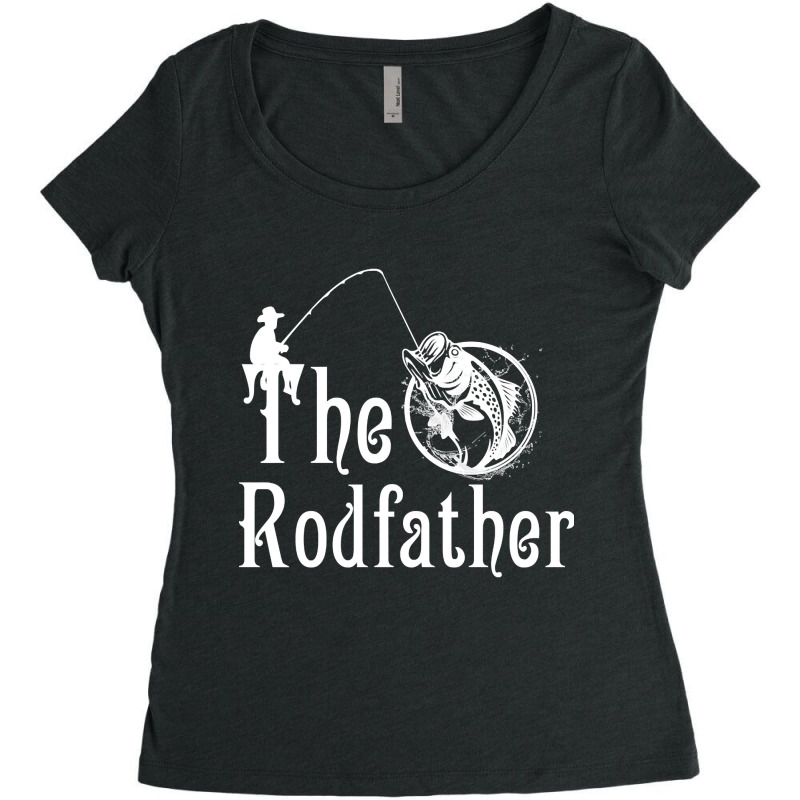 The Rodfather, The Rodfather Vintage, The Rodfather Art, The Rodfather Women's Triblend Scoop T-shirt by SHUTREI55 | Artistshot